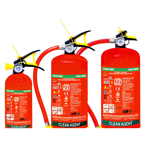Clean Agent Type Fire Extinguisher