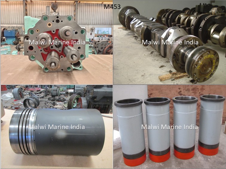 MAK - M453C - M453AK - ENGINE PARTS