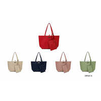 Refined Look Faux Leather Bags - Color: Brown