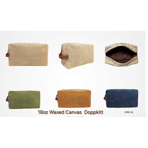 Waxed Canvas Doppkitt Bags