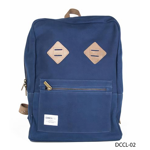 DCCL-02 Canvas Bag with Leather Trims