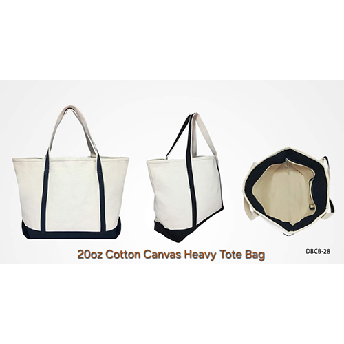 Cotton Canvas Heavy Tote Bag