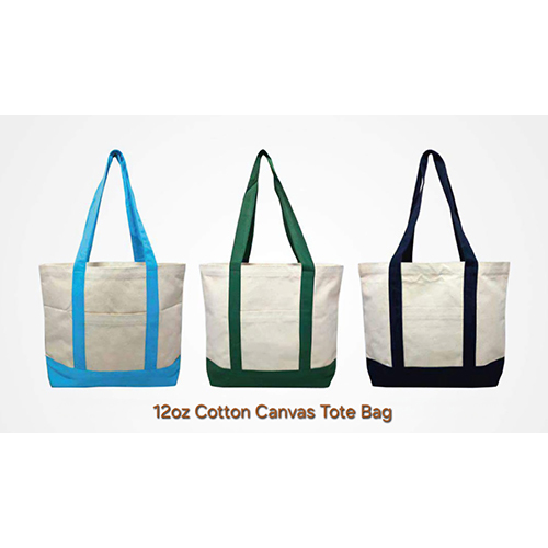 Everyday Essential Cotton Canvas Tote Bag