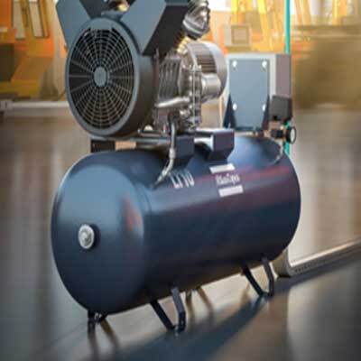 Lubricated Aluminium Piston Compressor