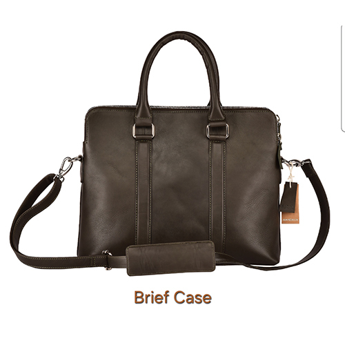 Men Leather Brief Case