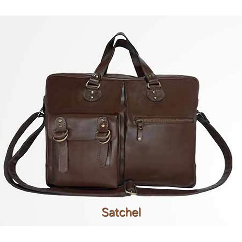 Leather Satchel Bag