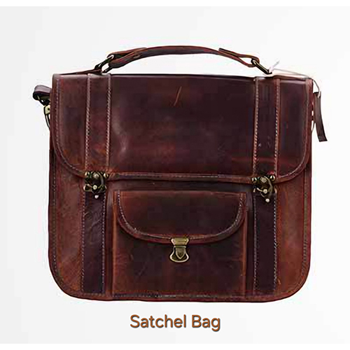 Leather Satchel Bag