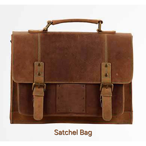 Leather Satchel Bag