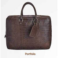 Men Leather Portfolio Bag