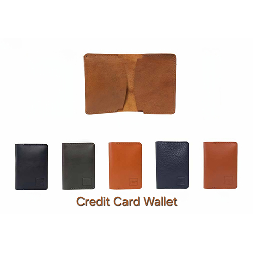 Leather Credit Card Wallet Premium