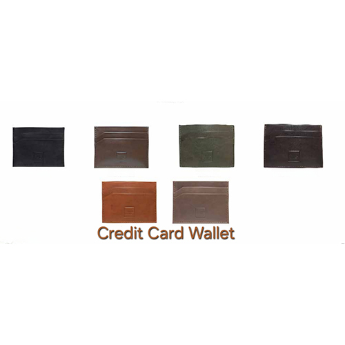 Leather Credit Card Wallet Premium