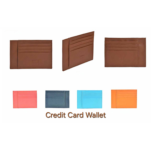 Leather Credit Card Wallet Premium
