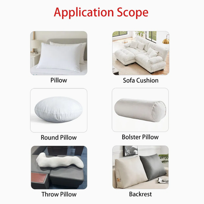 Automatic Pillow Making Production Line Polyester Fiber Opening Machinery Cushion Fibre Cotton Stuffing Filling Machine