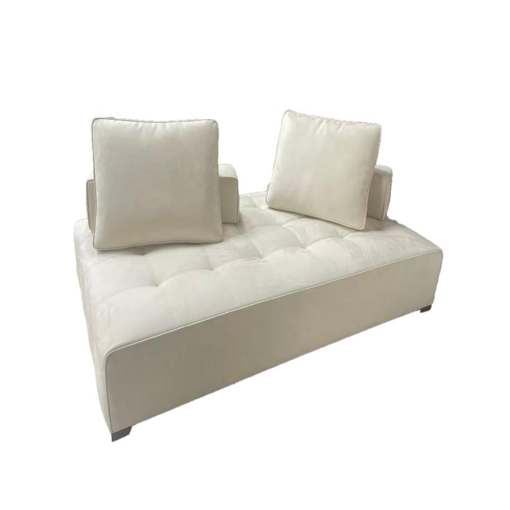 Modern Lawrence Sectional Sofa, Luxury Villa Fabric Living Room Couch