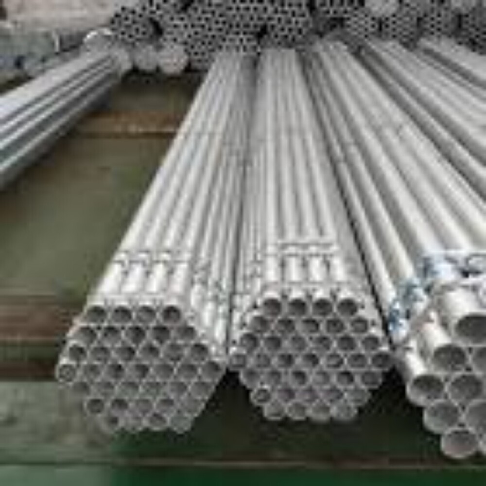 Gi Round Pipe - Iron Material, Hot Rolled Technique, Galvanized Surface Treatment, Polished Finish, 1-year Warranty, Alloyed For Strength