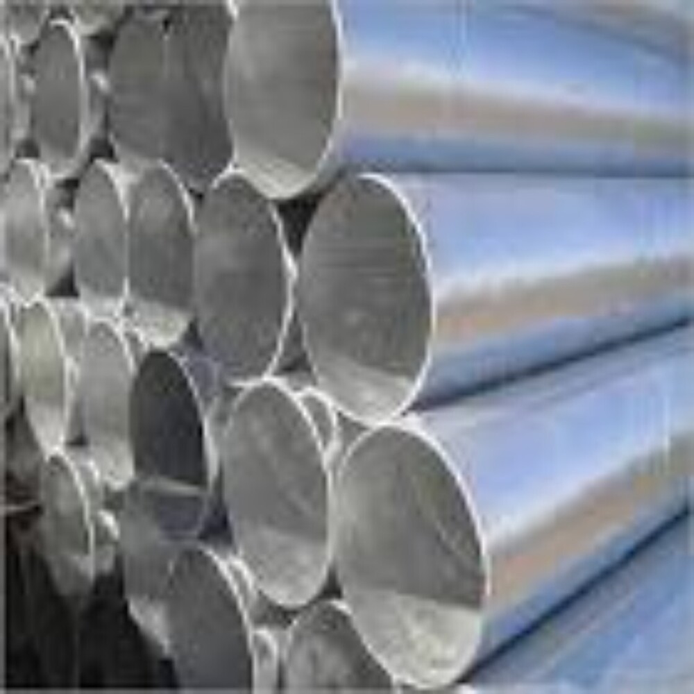Gi Round Pipe - Iron Material, Hot Rolled Technique, Galvanized Surface Treatment, Polished Finish, 1-year Warranty, Alloyed For Strength