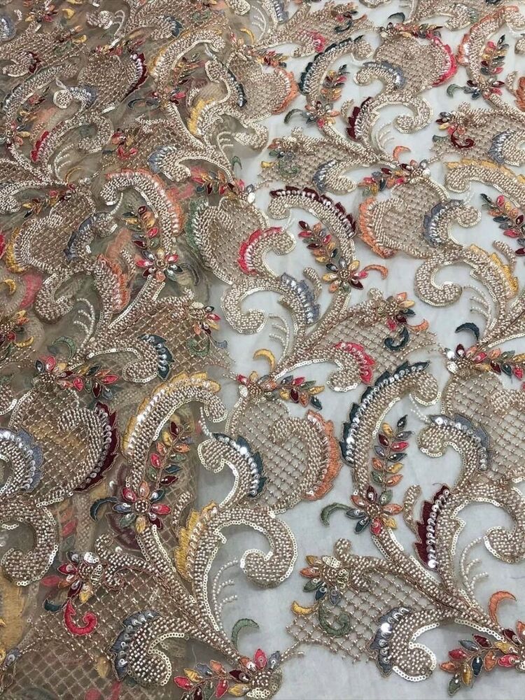 Natural Crepe Position Print