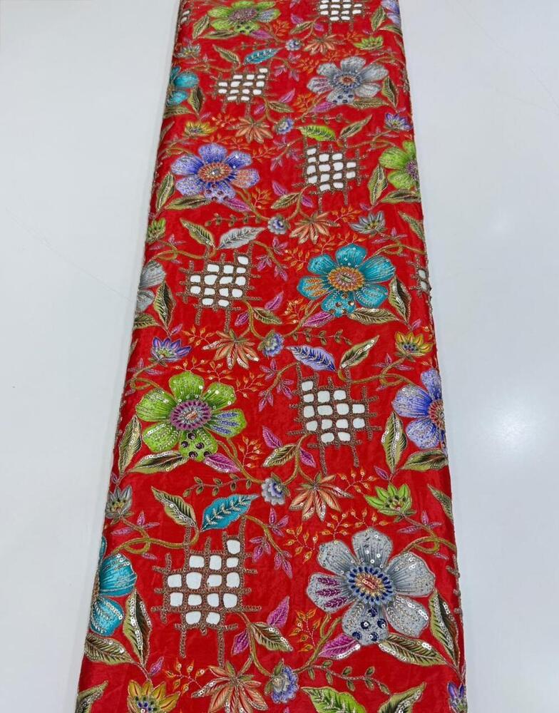 Multicolou Tissue Jari Fabric