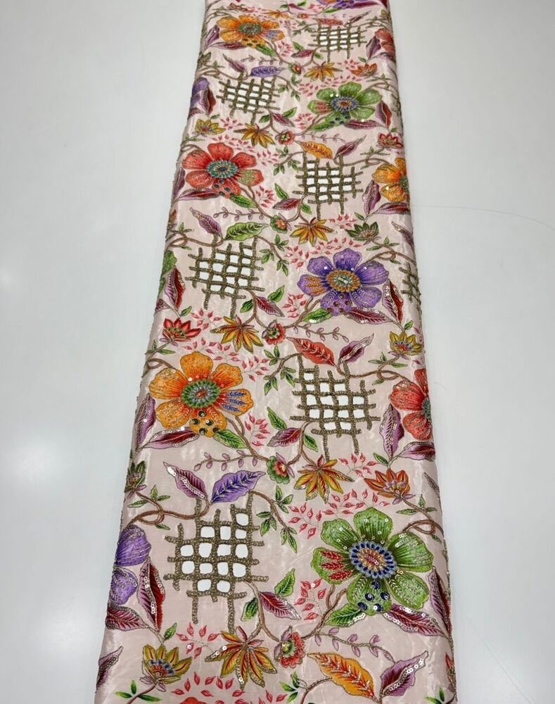Multicolou Tissue Jari Fabric