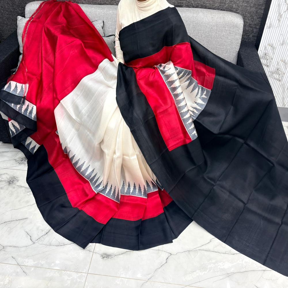 PURE SILK HAND PRINTED SAREES