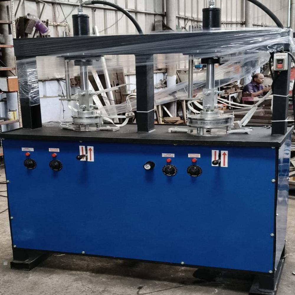 Semi Automatic Double Dye Paper Plate Machine
