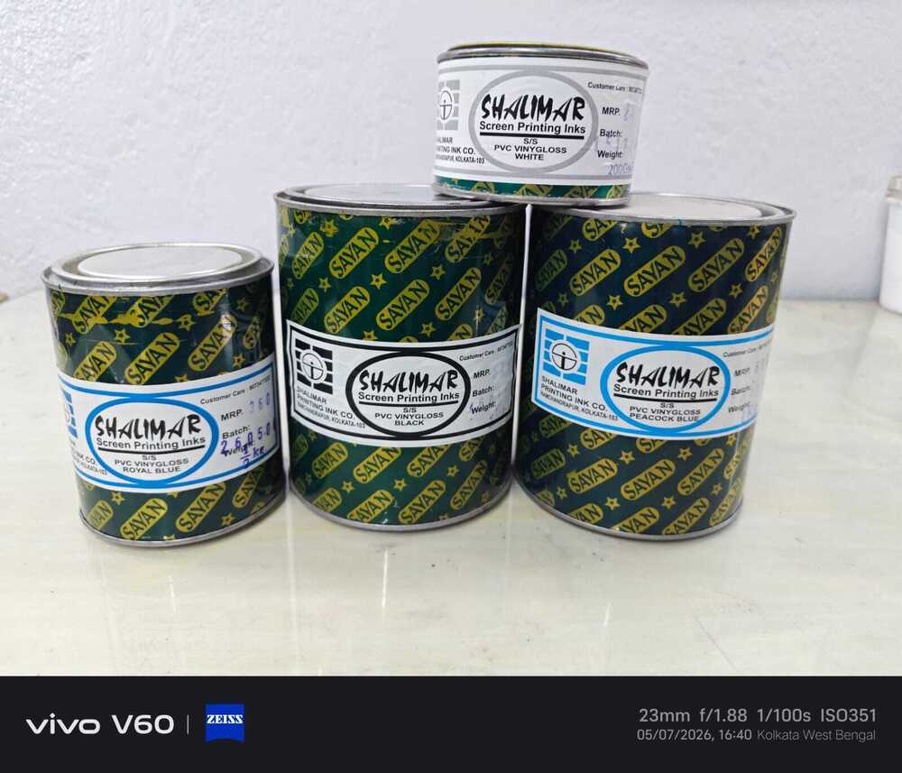 SS PVC Gloss Screen Printing Ink
