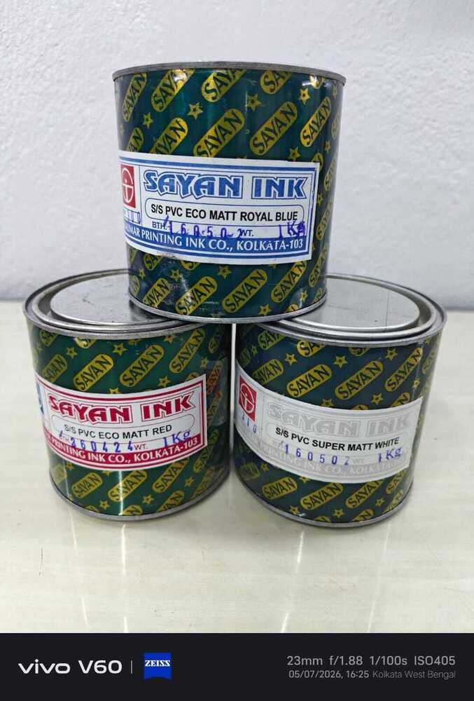 SS PVC Eco Matt Printing Ink
