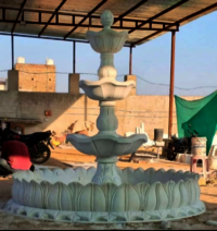5 Foot Marble Fountain