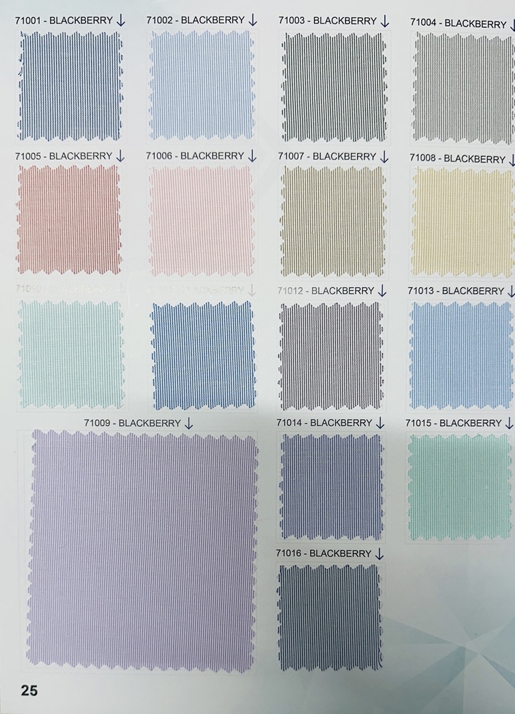 Blackberry Corporate Uniforms Fabrics