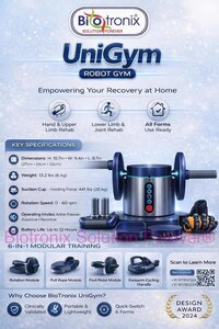 UniGym Robot Gym for Physiotherapy Rehabilitation and Recovery