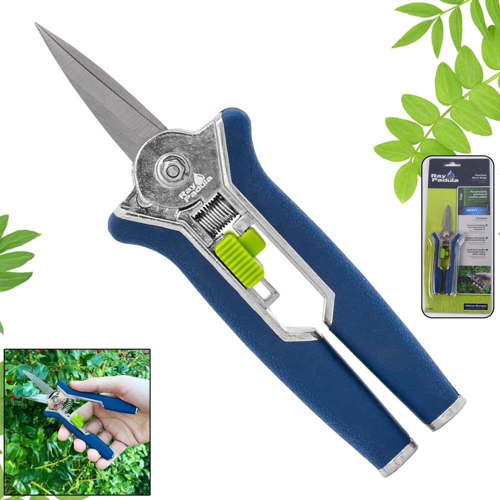 Precision Micro Garden Snip Pruning Scissor - Color: Mix