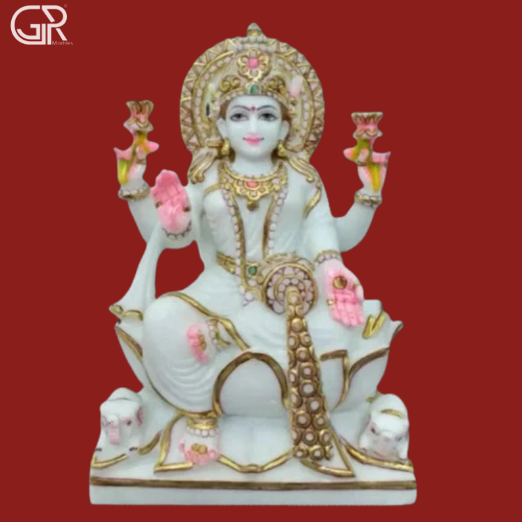 Marble Laxmi Maa Moorti