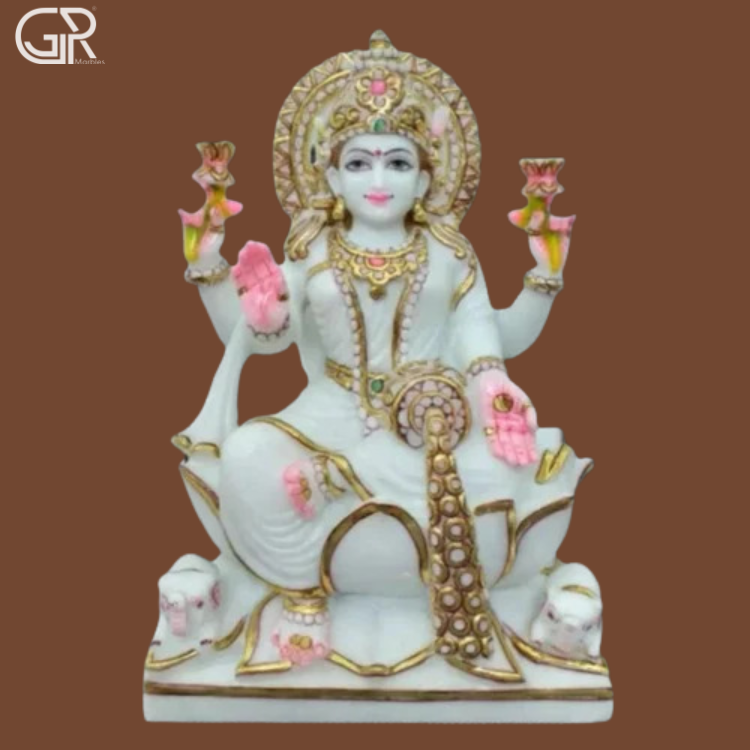 Marble Laxmi Maa Moorti