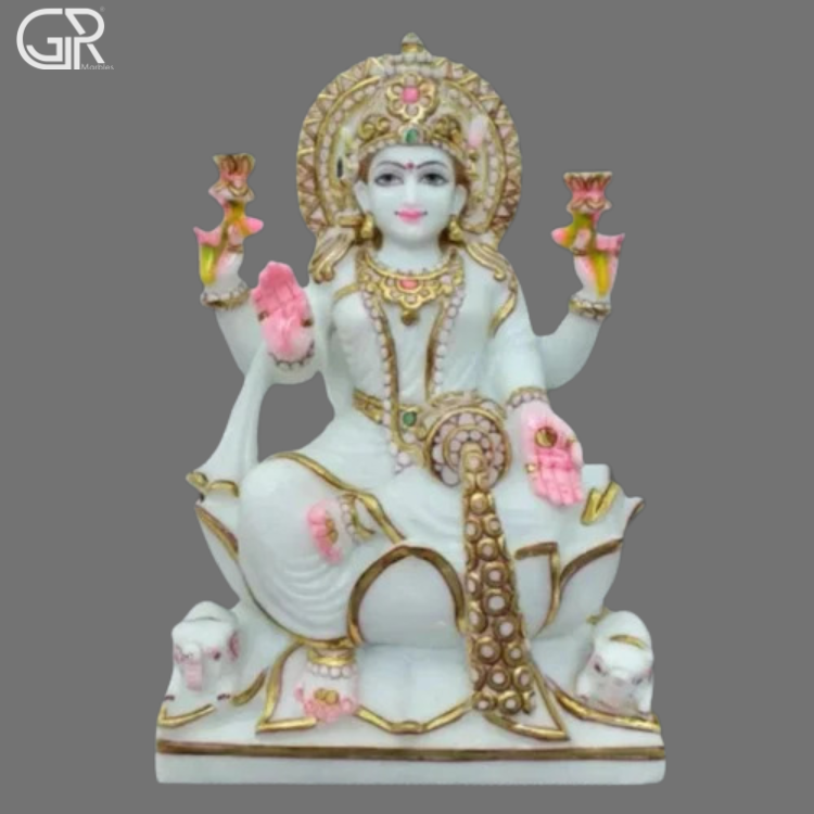 Marble Laxmi Maa Moorti