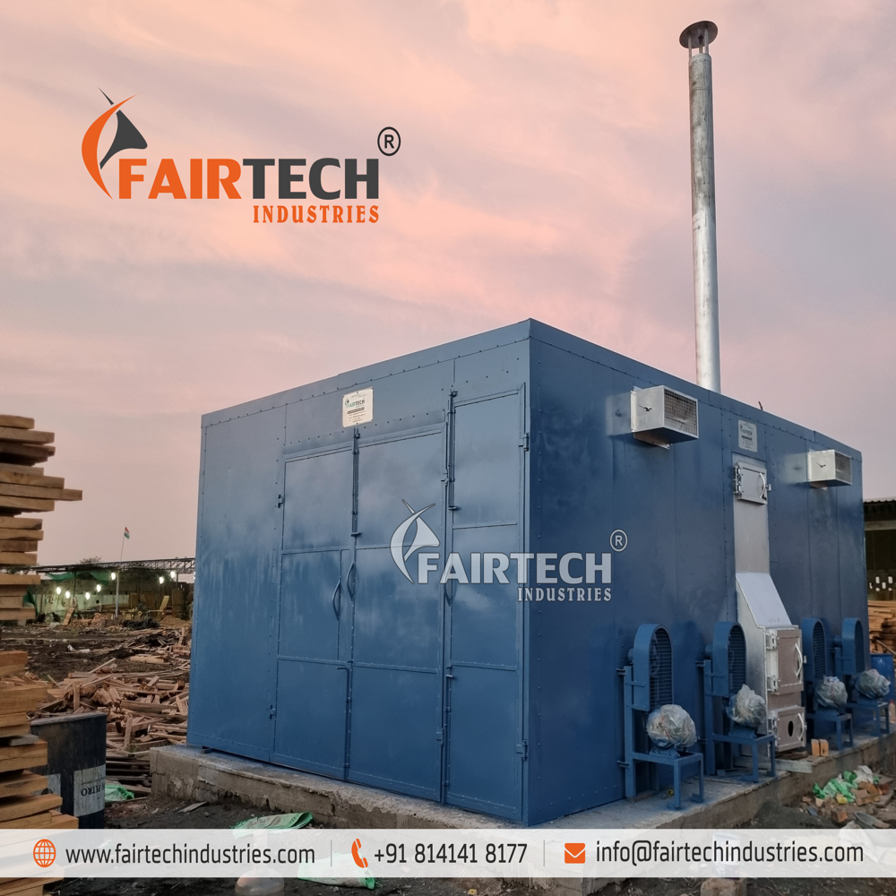 Pellet Burner ISPM-15 Heat Treatment Plant