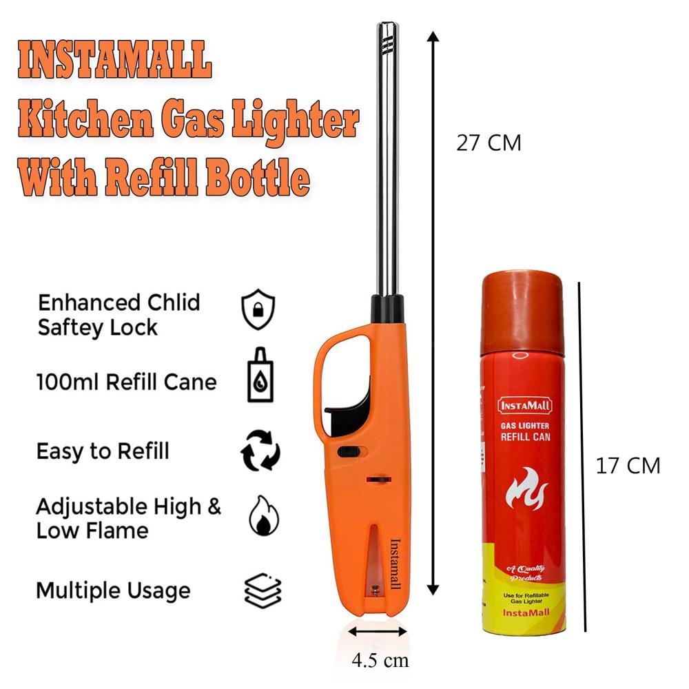 Adjustable Flame Gas Lighter