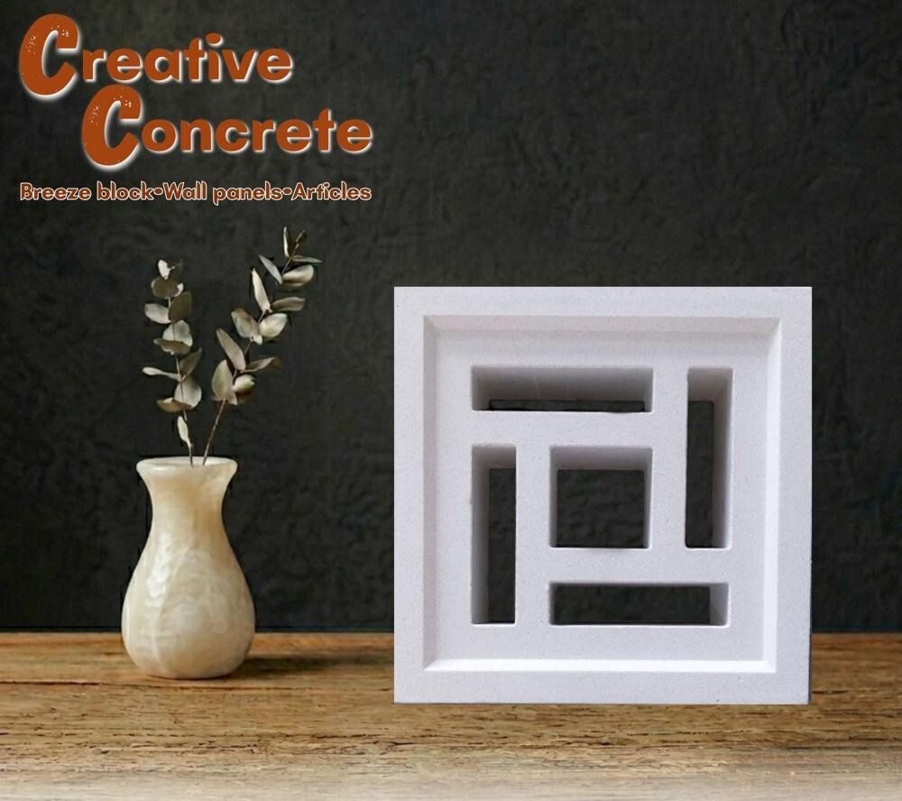 Maze Breeze Block - Application: Interior And Exterior Walls