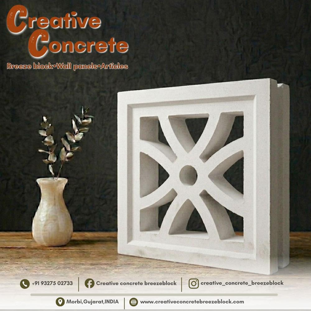Floral Breeze Block