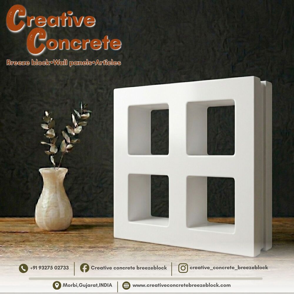 Window-4 Breeze Block - Application: Residential