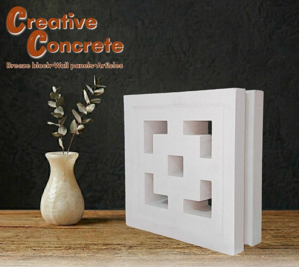 Cube Breeze Block - Application: Interior And Exterior Walls