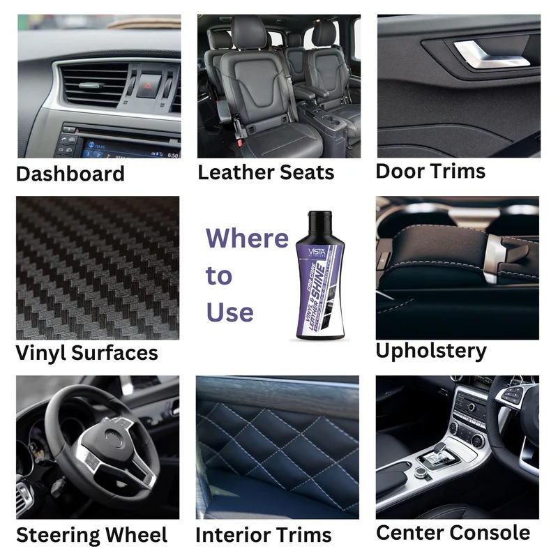 Vista Vinyl & Leather Shine 110ml