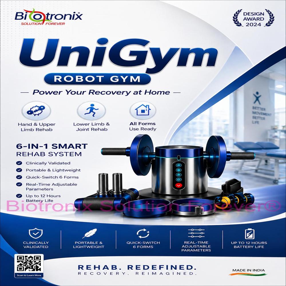 UniGym Portable Rehabilitation Robot Gym for Home and Clinic Use