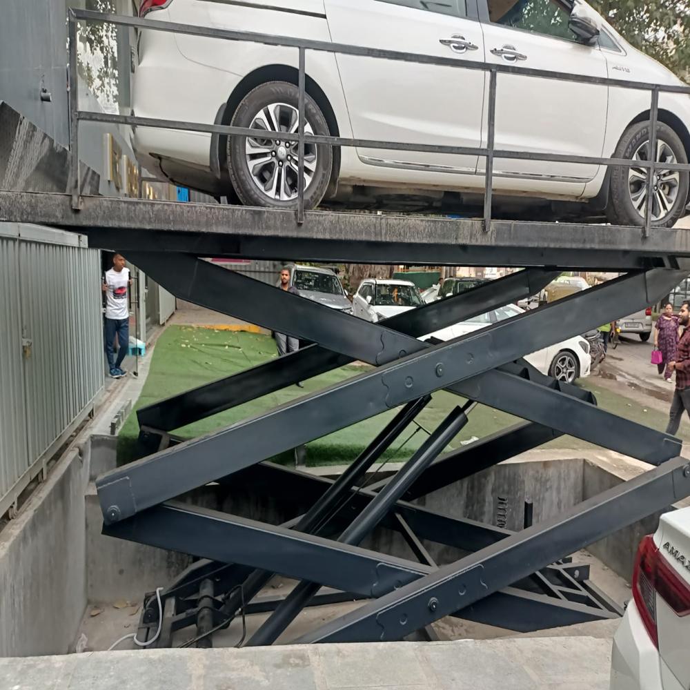 Commercial Garage Car Scissor Lift