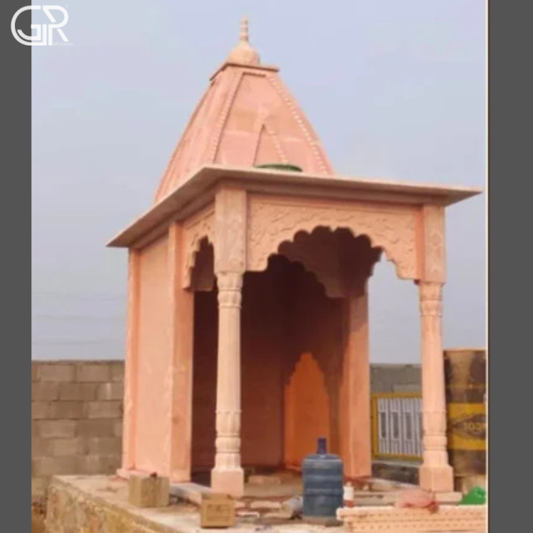 small size sandstone temple