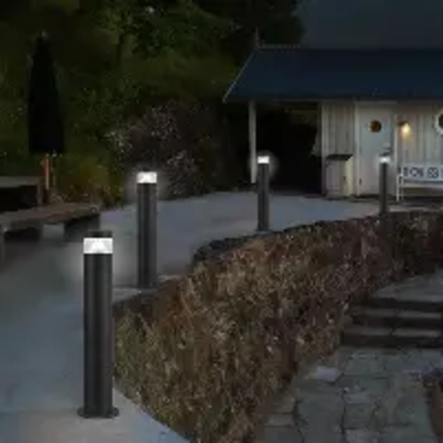 Bollard Light - Color: Black