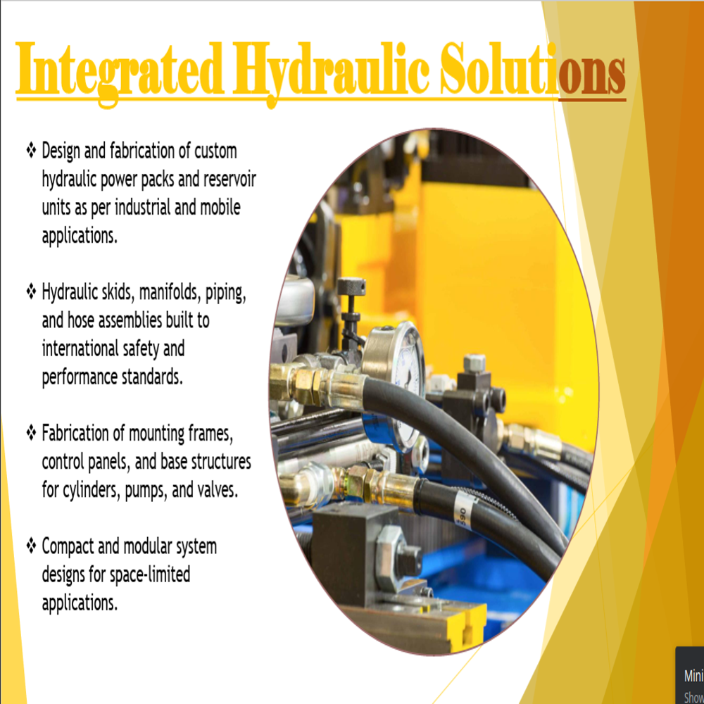 Integrated Hydraulic Solutions