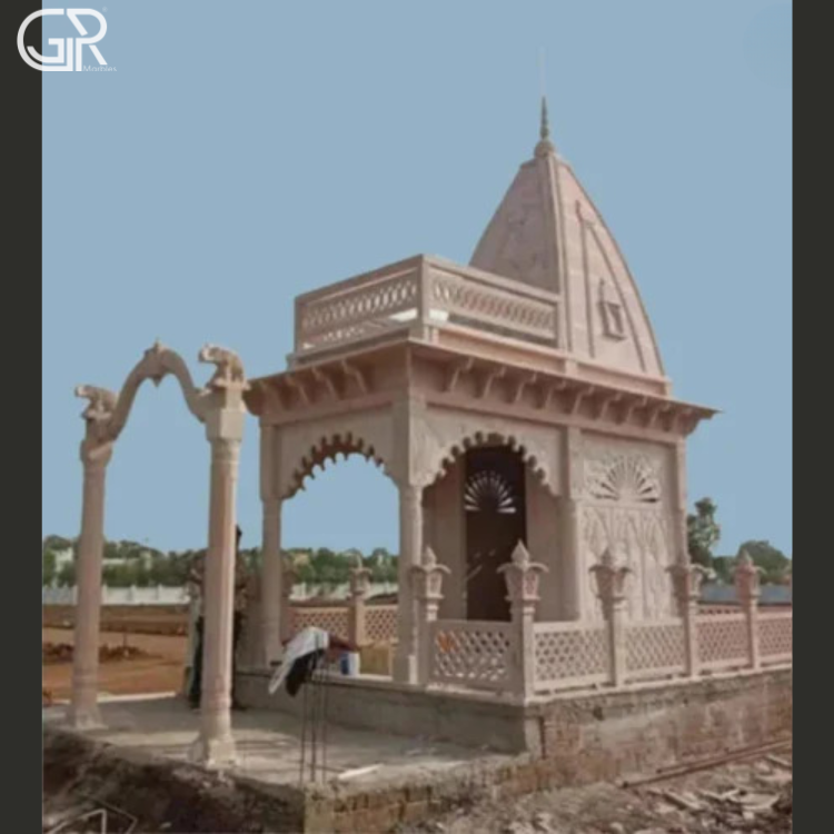 Beige Sandstone Temple