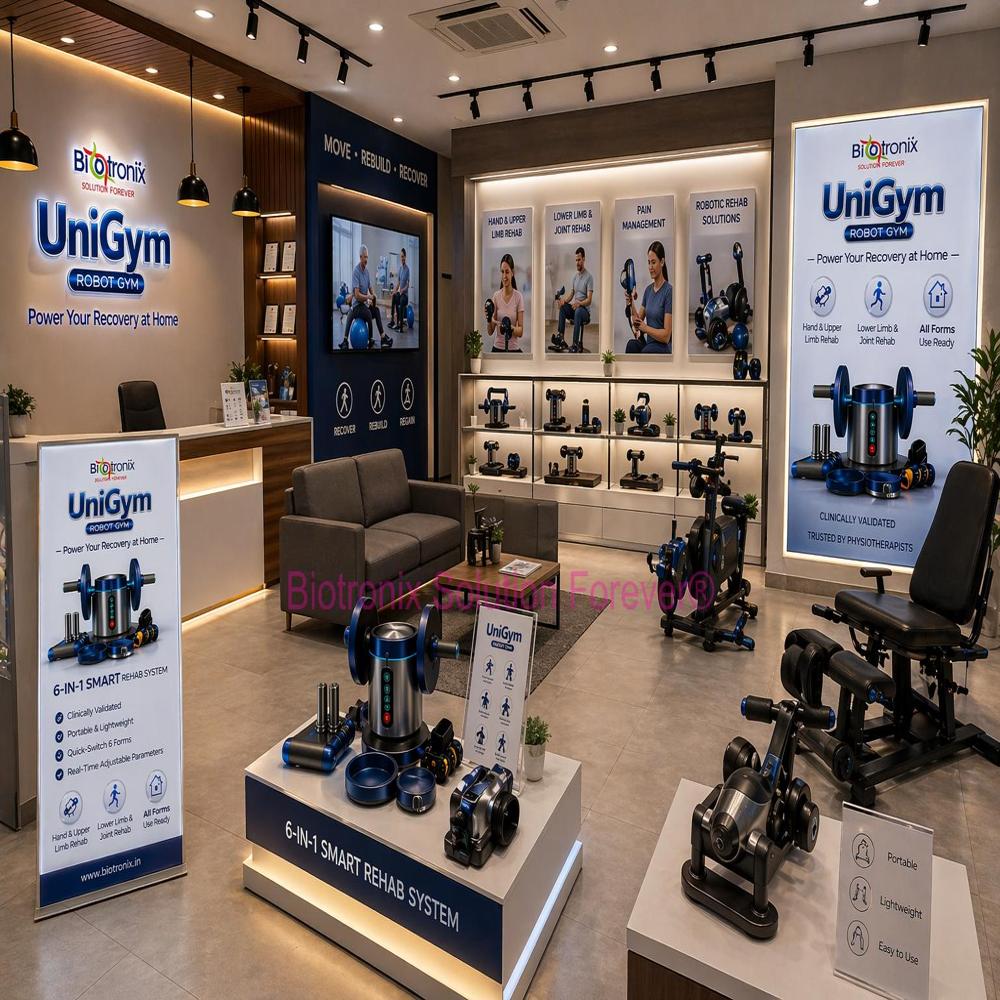 UniGym Robot Gym for Upper and Lower Limb Physiotherapy