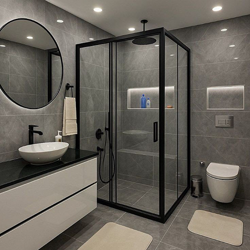 Shower Batroom Partition And Door
