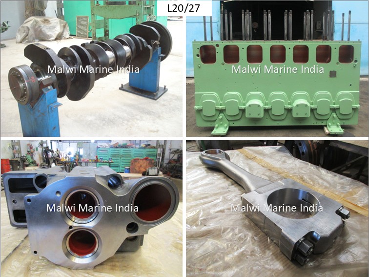 MAN-B&W - L20/27 - ENGINE PARTS